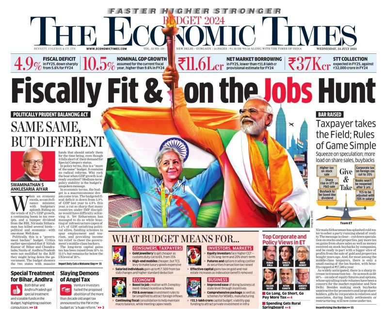 देशभर के युवा साथियों के उज्ज्वल भविष्य के लिए हमारी सरकार पूरी तरह से प्रतिबद्ध है। इसकी स्पष्ट झलक कल के बजट में देखने को मिली है। विकसित भारत के लक्ष्य में युवाओं की भागीदारी ज्यादा से ज्यादा हो, इसके लिए हम उन्हें अवसर देने में कोई कोर-कसर नहीं छोड़ेंगे।