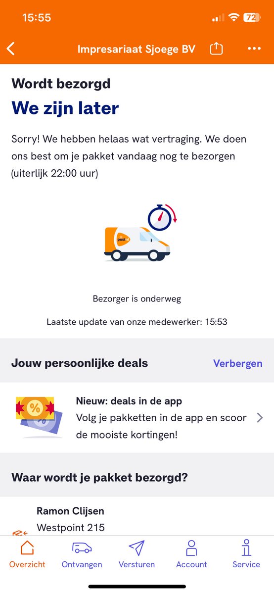 RCLTILBURG's tweet photo. @PostNL Tja wat zullen we zeggen. Je verwacht het niet https://t.co/t7Bw5si00p