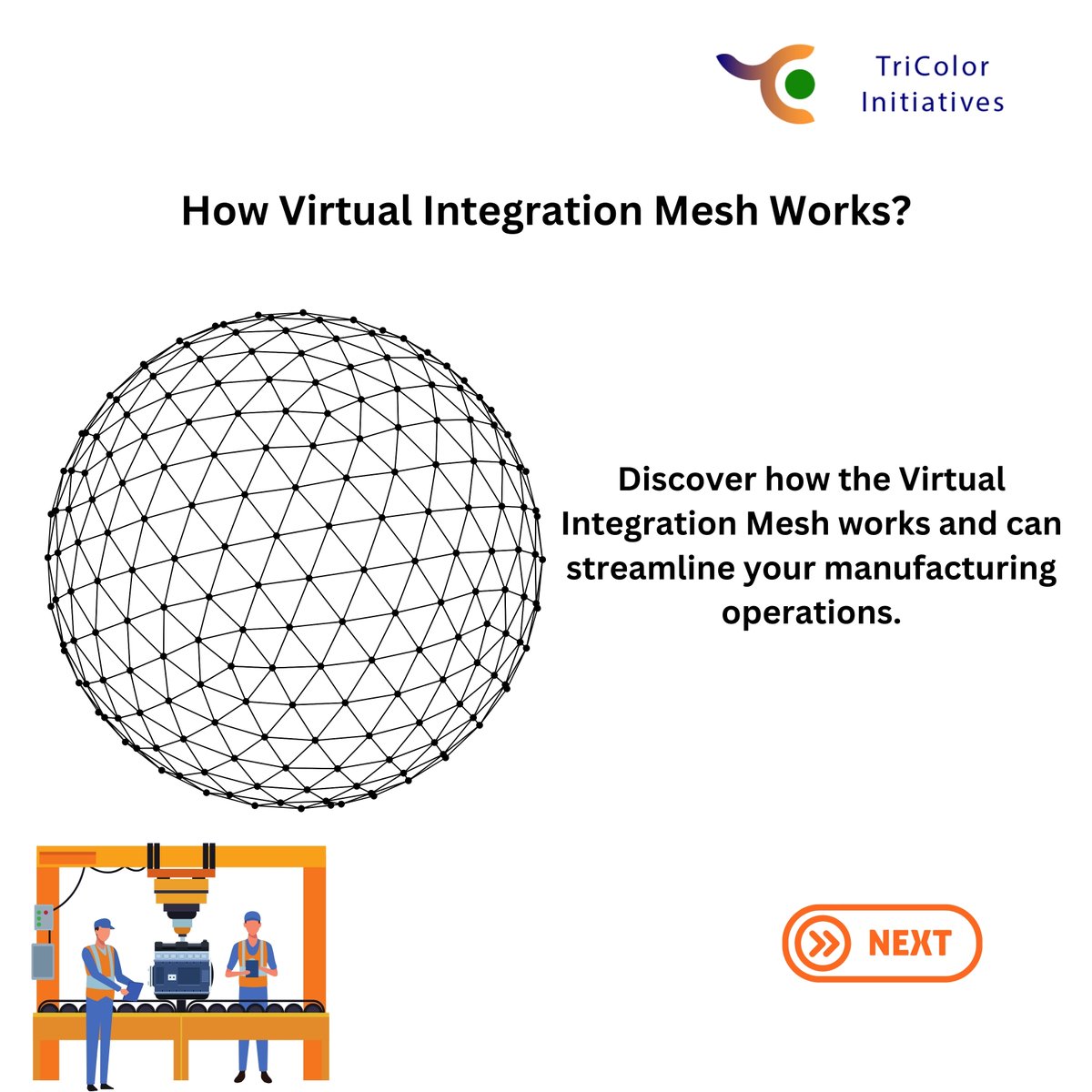 TriColorInitia's tweet image. Unlock the full potential of your manufacturing operations with #VirtualIntegrationMesh. This advanced framework streamlines data integration, enhances operational efficiency and ensures robust security and compliance. 
#DigitalTransformation #TechSolutions #TricolorInitiatives