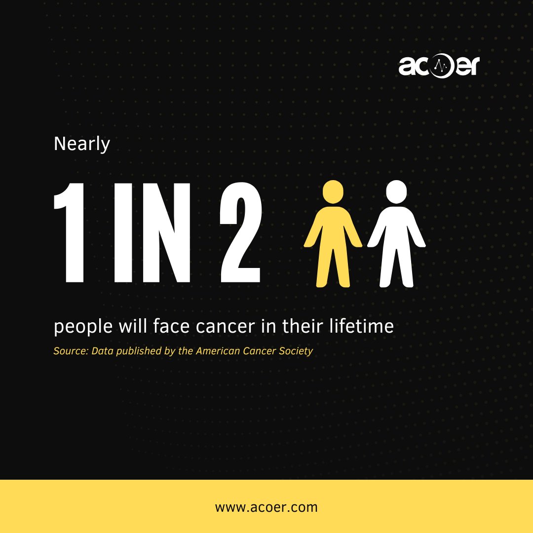 acoer (@acoerco) on Twitter photo Nearly 1 in 2 people will face cancer in their lifetime. Such a diagnosis is life-changing, and finding accurate information can be overwhelming. At Acoer, we are proud to be founding partners of the <a href="/cancerplat/">Cancer Platform</a>, dedicated to synthesizing disparate data sources and providing Nearly 1 in 2 people will face cancer in their lifetime. Such a diagnosis is life-changing, and finding accurate information can be overwhelming. At Acoer, we are proud to be founding partners of the <a href="/cancerplat/">Cancer Platform</a>, dedicated to synthesizing disparate data sources and providing