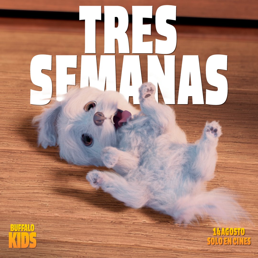 Tan solo quedan tres semanas para vivir una emocionante aventura junto a Pizca, Nick, Tom y Mary 🚂🦬 No te pierdas #BuffaloKids, una película para disfrutar del cine con toda la familia 🍿 14 de agosto, solo en cines.