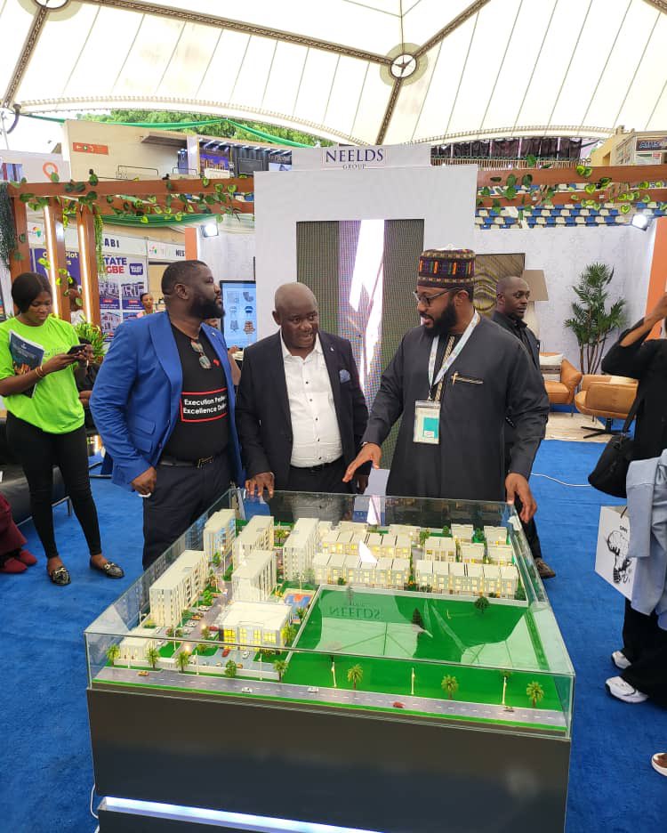 NeeldsRealty's tweet photo. Exciting moments as we redefine living spaces. Our CEO, Abubakar Sadiq Muhammad is showcasing our exquisite homes at the Africa International Housing Show in Abuja.

#NeeldsRealty #aihs2024 #Abuja #RealEstate #LuxuryLiving https://t.co/vC9CKvYEyP