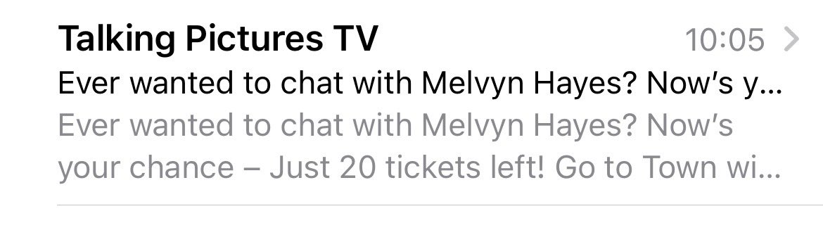 themackney's tweet image. Clear winner of ‘Best Subject Line To An Email I’ve Received In The Last 16 Years’. 

Congratulations, @TalkingPicsTV