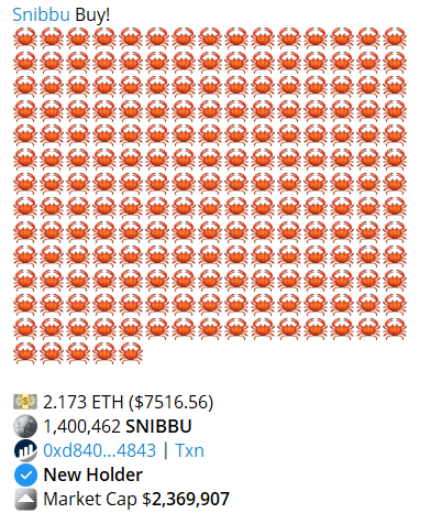 CleanDegen's tweet photo. The only real $SNIBBU OG meme on #Ethereum.

@SnibbuEthToken https://t.co/uJcdHxJ1CS