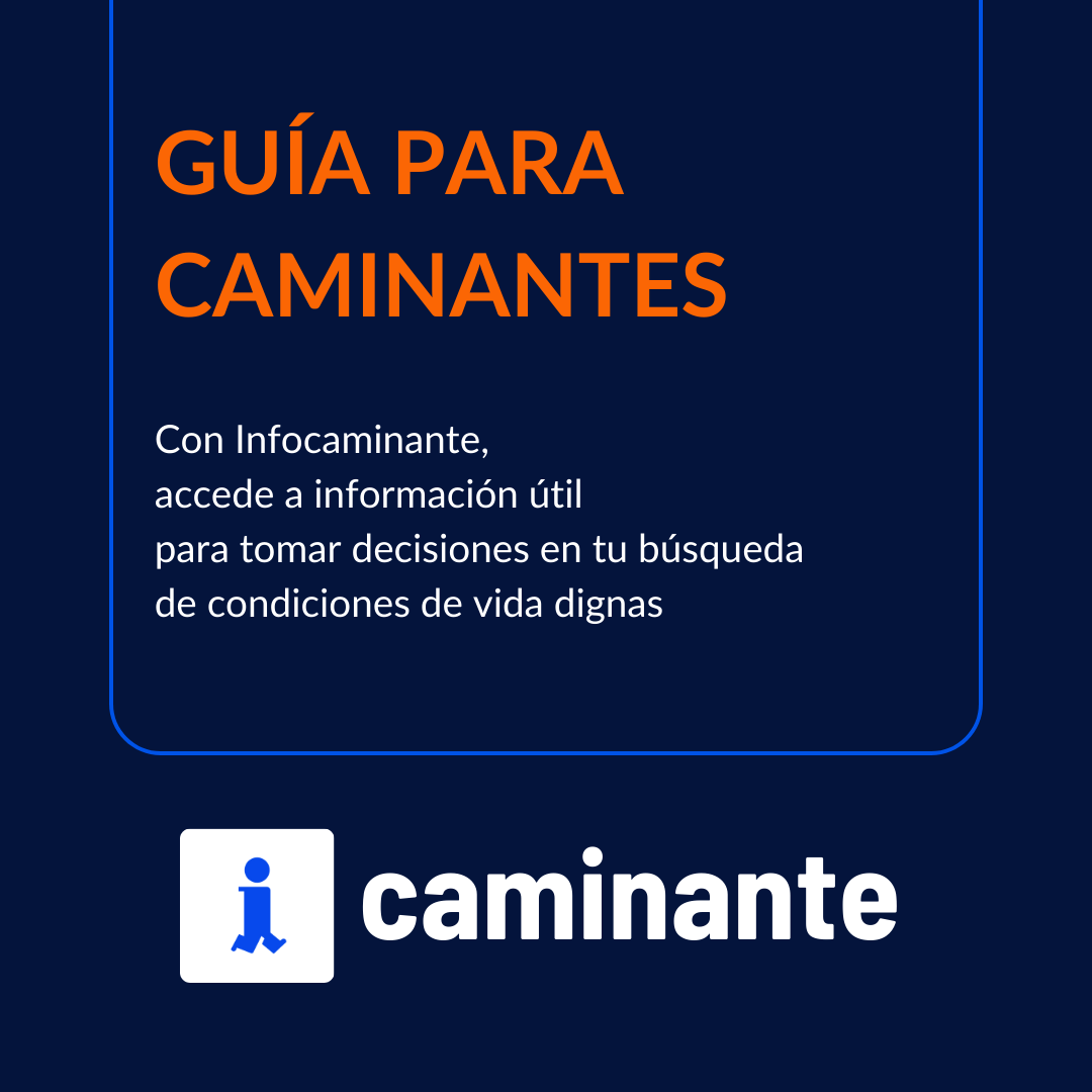 🌍 ¡Una guía para personas caminantes en la región LAC!👣

⏳ Muy pronto, una app diseñada para acompañarte en cada paso de tu camino con información actualizada

✏️¡No te pierdas las actualizaciones! Regístrate infocaminante.live-website.com

#DecisionesInformadas #MigraciónAcompañada