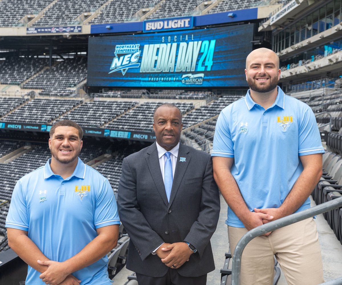 NEC Media Day at MetLife Stadium!