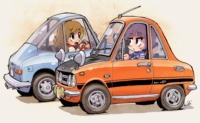 #クーペは横 