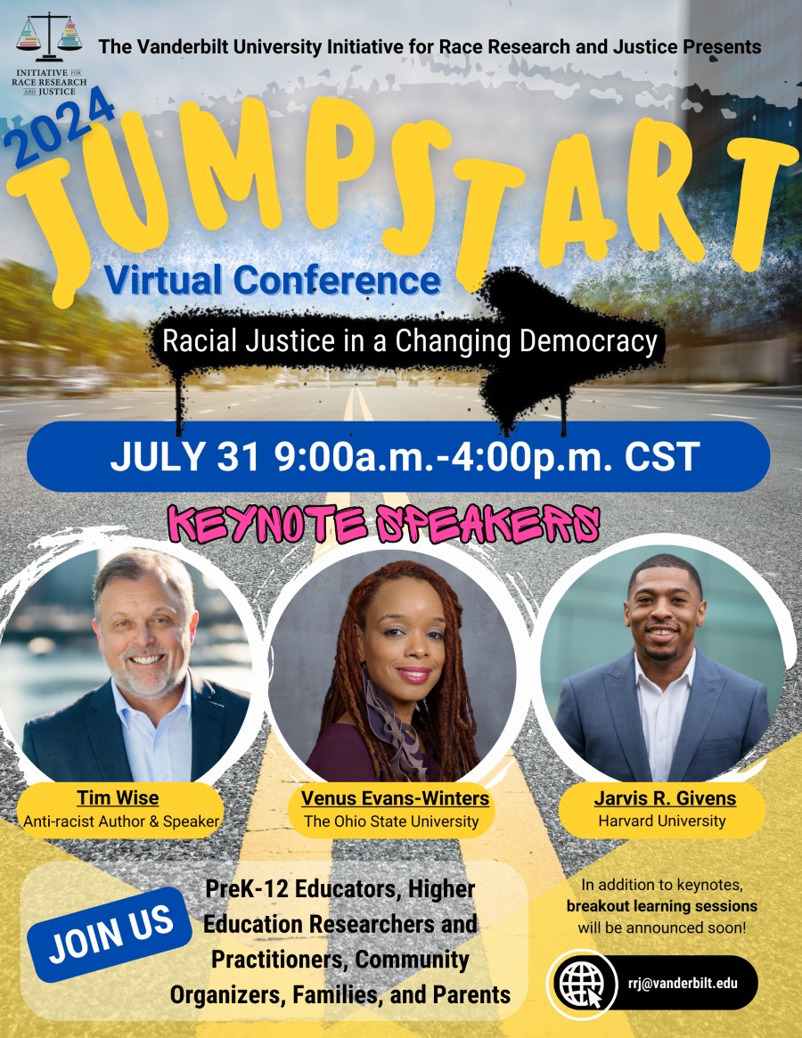 STEM Opportunities in Prison Settings (STEM-OPS) (@stem_ops) on Twitter photo We invite you to join <a href="/VanderbiltU/">Vanderbilt University</a>'s <a href="/RaceResearch/">Race Research & Justice at Vanderbilt</a> at their fifth JumpStart Virtual Conference for educators on Wednesday, July 31, 2024, from 9:00am - 4:00pm CT.
Learn more at ow.ly/z8Nz50S7Gs2
#RacialJustice #EducationEquity #DEIInitiatives We invite you to join <a href="/VanderbiltU/">Vanderbilt University</a>'s <a href="/RaceResearch/">Race Research & Justice at Vanderbilt</a> at their fifth JumpStart Virtual Conference for educators on Wednesday, July 31, 2024, from 9:00am - 4:00pm CT.
Learn more at ow.ly/z8Nz50S7Gs2
#RacialJustice #EducationEquity #DEIInitiatives