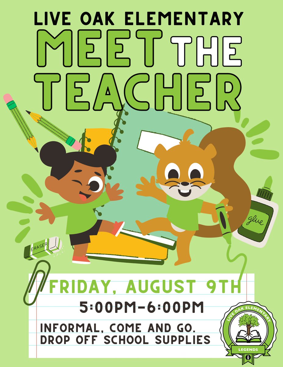 Live Oak Elementary tweet media