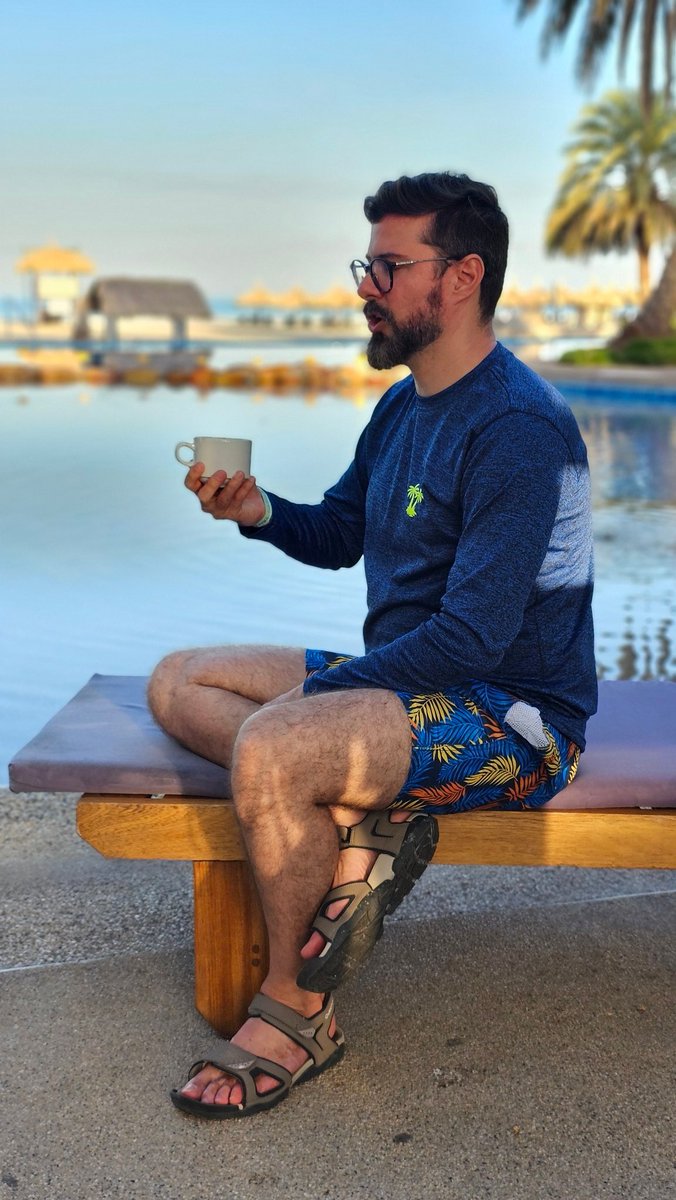 Paz, meditación y café, la combinación perfecta para mis vacaciones. Excelentes días en la isla de Coche. #playa #FelizMiercoles #margarita #coche #vacations #vacaciones disfrutando de <a href="/SunSolHoteles/">SUNSOL Hoteles</a>