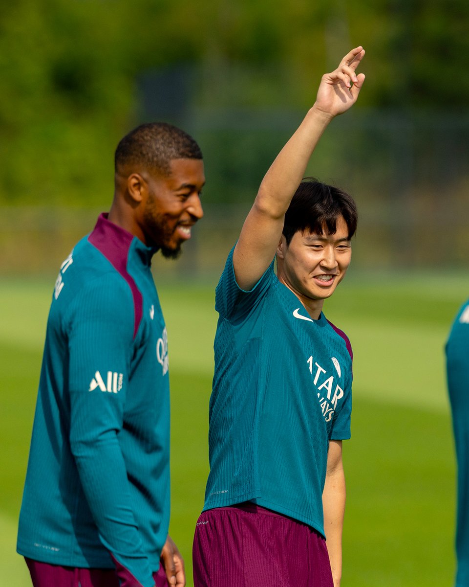 New day, new training session for our Parisians. ☀️🏃