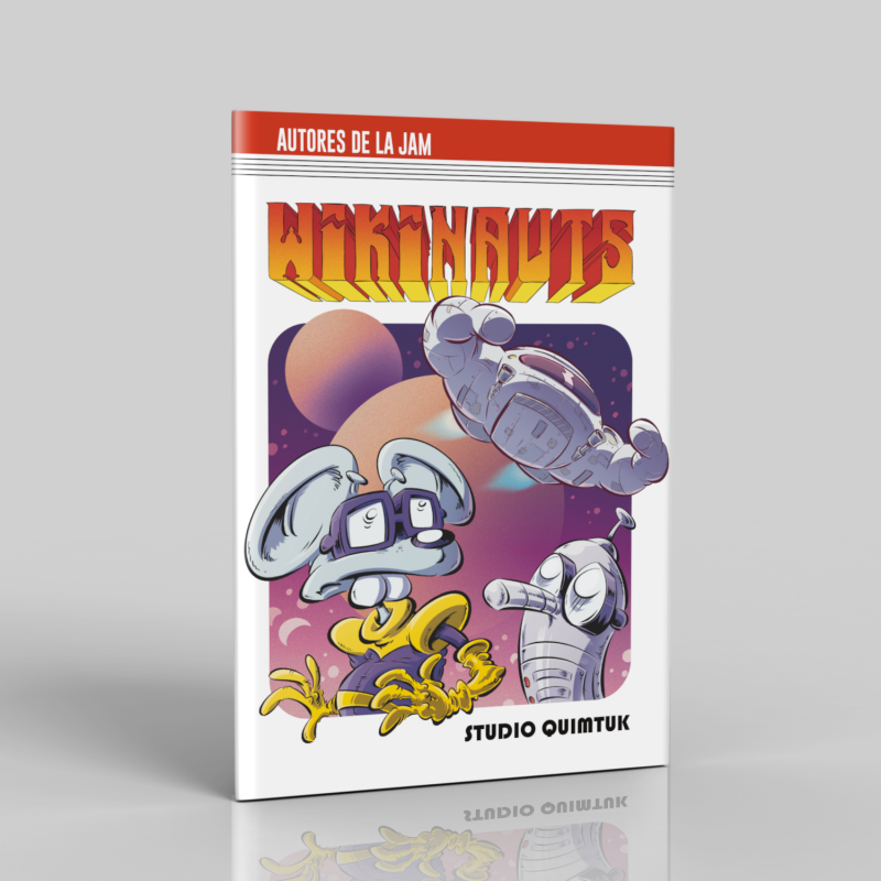 quimtuk's tweet photo. Y el spam de hoy:
NOVEDAD de este año: #Wikinauts, tebeazo loco de cifi y humor, 40 paginazas, historias extra, artistas invitados y hasta un juego de rol, por el ridículo precio de 6 EUROS... ¿Te lo vas a perder?
Consíguelo en la web de @Rockmedia_bcn: https://t.co/eLNrF8OdPP https://t.co/jg99H3O5qh
