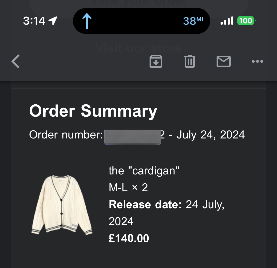 WTFFFFFFFF FINALLY GONNA BE AN OWNER OF THE CARDIGAN