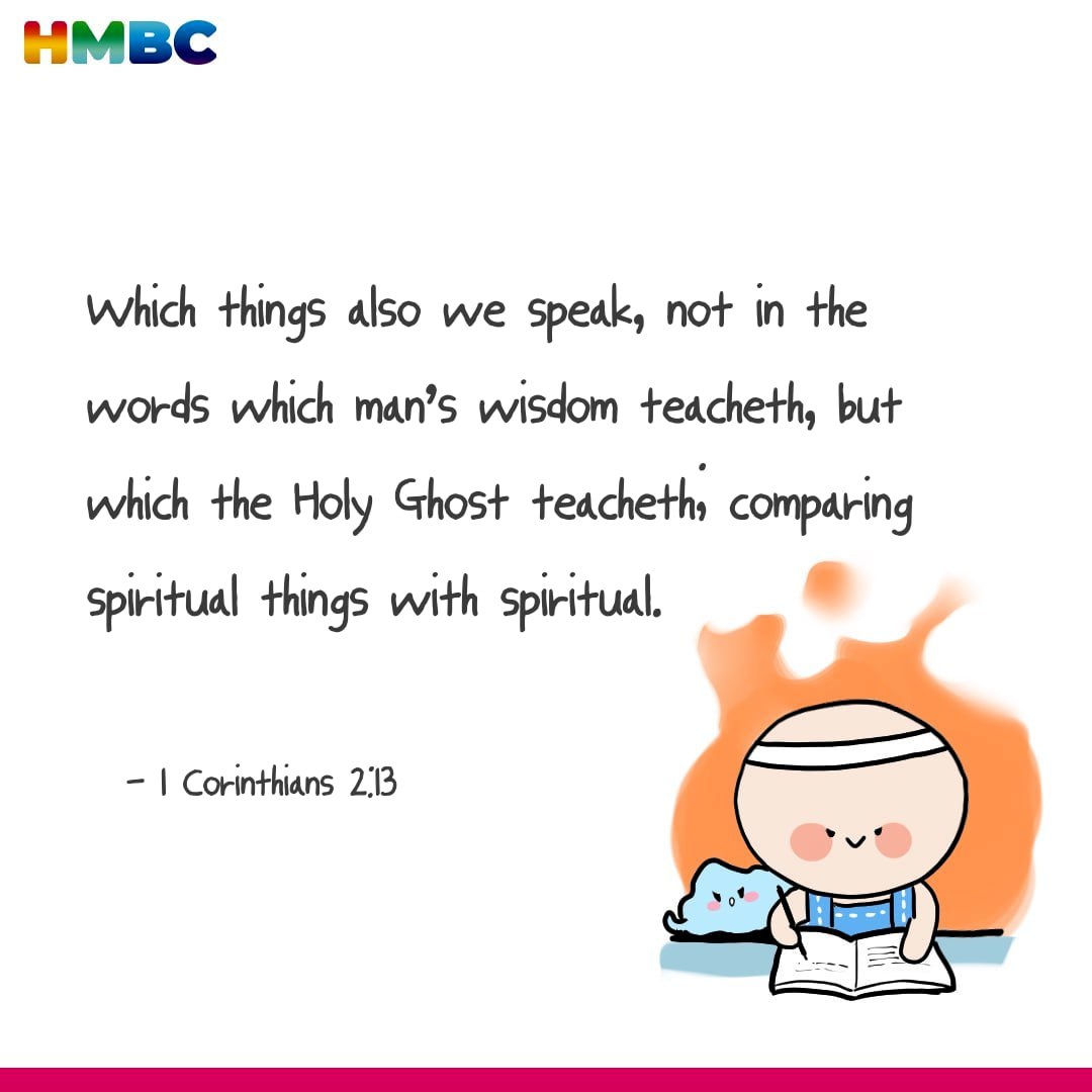 HMBCTVonline's tweet photo. Which things also we speak, not in the words which man's wisdom teacheth, but which the Holy Ghost teacheth; comparing spiritual things with spiritual.
📖 1 Corinthians 2:13

#hmbc #1Corinthians #GOD #glory #love #wisdom #grace #praise #supply #article #faithful #temptation #holy https://t.co/so6zxCG0n3