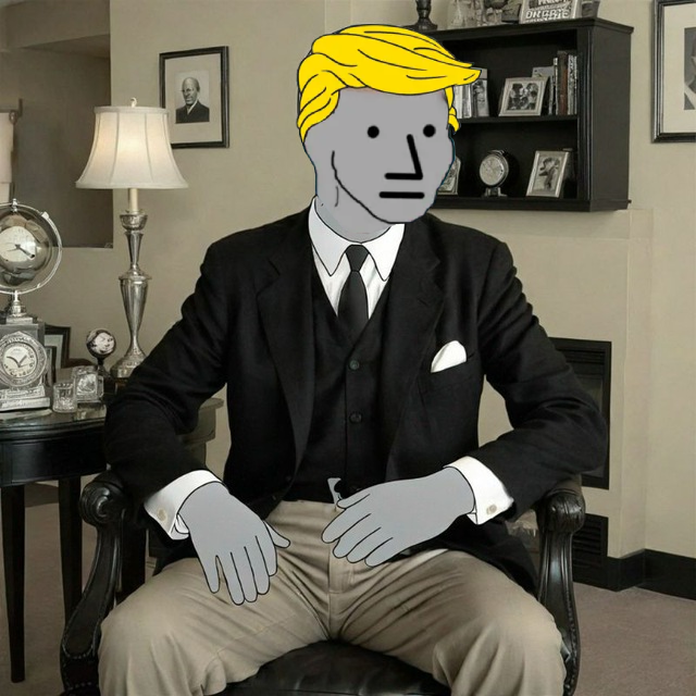 Non Playable Trump is the new meta.
Long live the President of the 95%.

$NPT