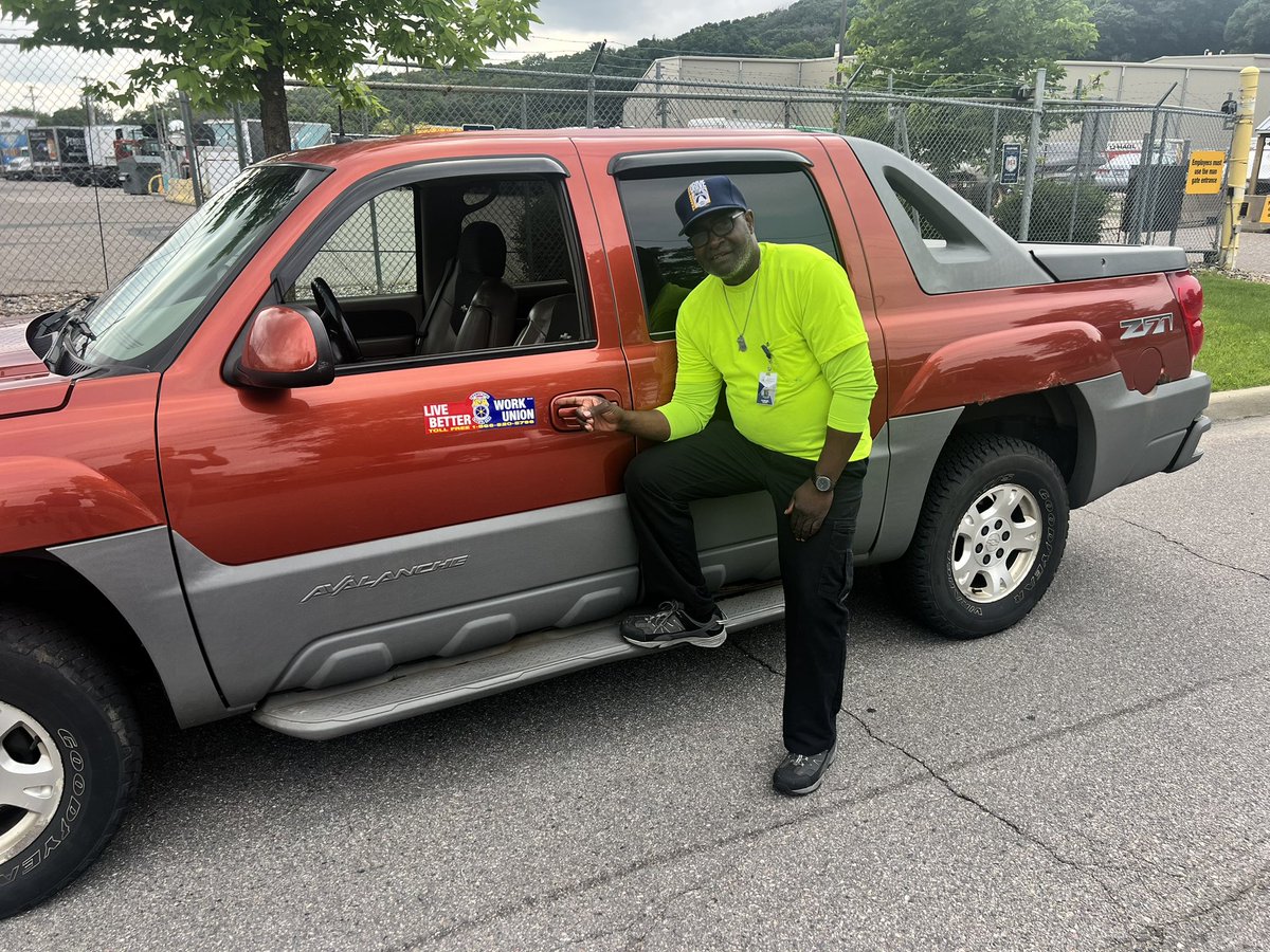 Yesterday, President Roers and Steward Mike Gatlin teamed up to talk with the membership at Johnson Brothers about the importance of the Teamsters DRIVE program, and how their contributions make a difference.

Also, a big congratulations to our newest member, Stevie Griffin!