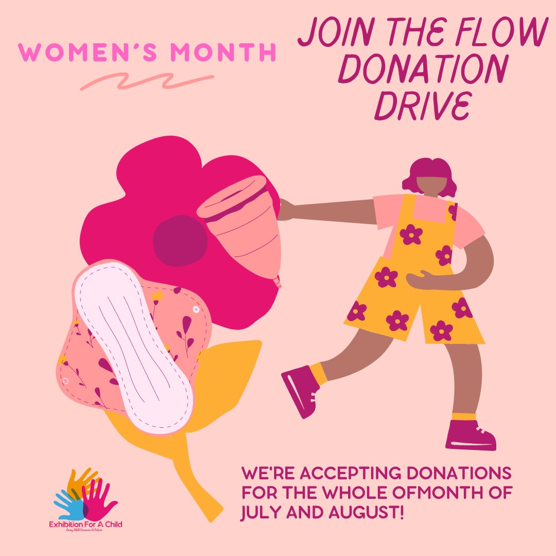 ExhibForAChild's tweet photo. Empower young girls and celebrate Women's Month by providing essential towels to those in need. Together, we are ensuring every girl can attend school with confidence and dignity 🌸🌸

#clothachildwithdignity #womensmonth #empowerwomen #menstrualhealth https://t.co/pFyZHfYDXd