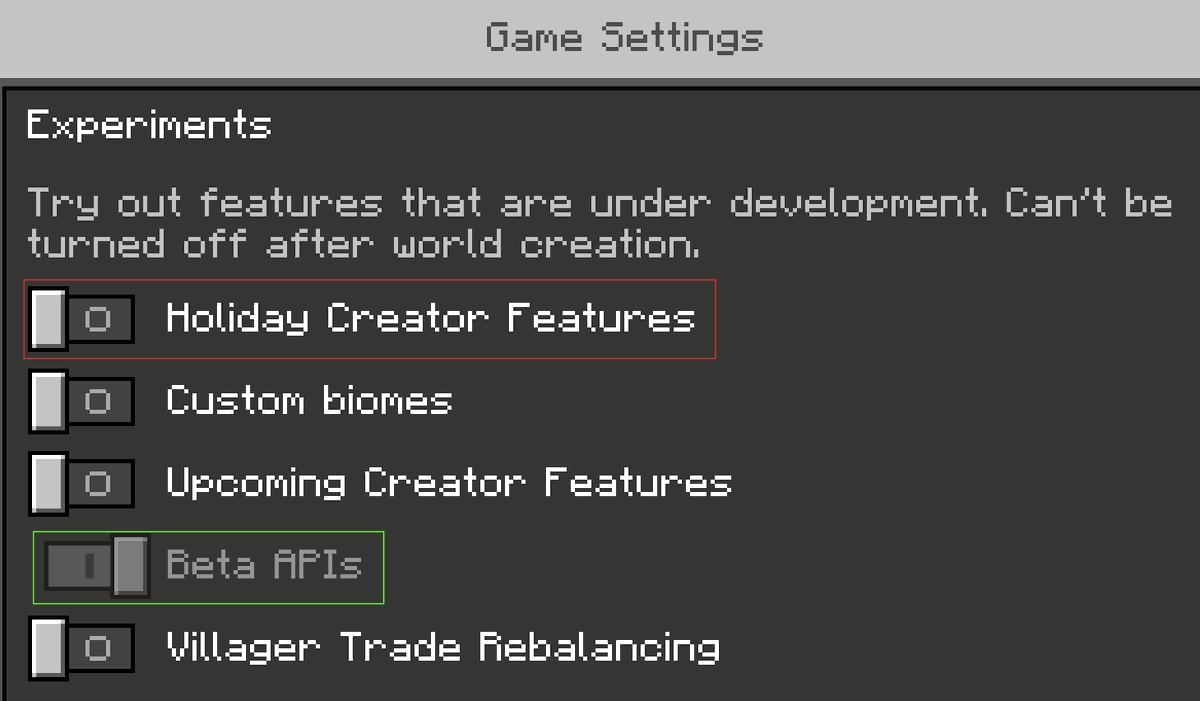 pixelpolymc's tweet photo. Maintenance update! ActualGuns 3D v1.9 prepares us for some very important changes coming to Minecraft. 

As of v1.9, please do not enable "Holiday Creator Features" - this will break the add-on. Instead, enable "Beta APIs".
https://t.co/caZOIoXIMU https://t.co/dtdUdSMIWc