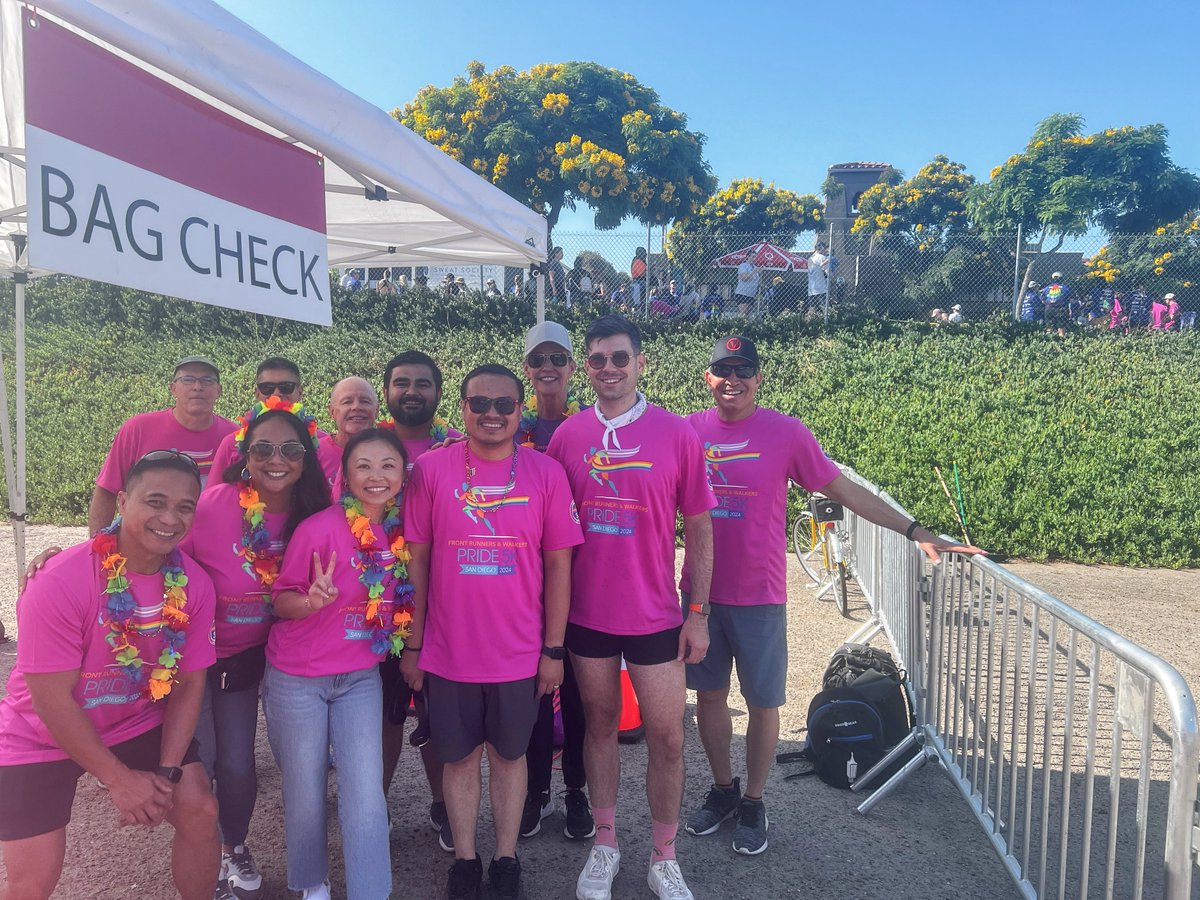 Boundless Bio (@boundlessbio) on Twitter photo We joined <a href="/frwsd/">FrontRunnersWalkrsSD</a> #Pride 5K to volunteer last week & had a blast running the bag check & supporting Andy Kleinke, our CMC groupâs Director of Drug Substance Development, who is the race's director! Weâre always proud of our teamâs contributions in and out of the office. We joined <a href="/frwsd/">FrontRunnersWalkrsSD</a> #Pride 5K to volunteer last week & had a blast running the bag check & supporting Andy Kleinke, our CMC groupâs Director of Drug Substance Development, who is the race's director! Weâre always proud of our teamâs contributions in and out of the office.