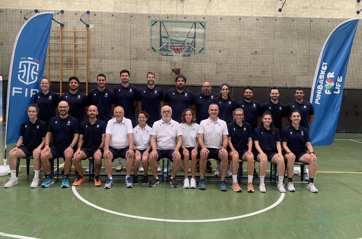 Ripartiamo da #abano per un'altra estate di formazione e aggiornamento #camminareinsieme #minibasketforlife