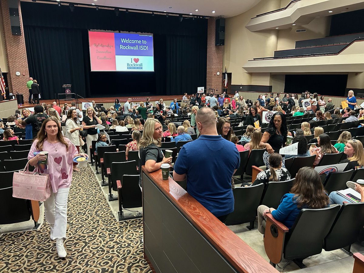 Rochell Elementary (@rochellrangers) on Twitter photo We are so excited to welcome our new staff to Rockwall ISD this morning! The energy is amazing! Can"t wait for the year to begin <a href="/rockwallschools/">Rockwall ISD</a> <a href="/nebbienation/">Nebbie Williams Elementary</a> @WeAreAPHE #ILoveRockwallISD We are so excited to welcome our new staff to Rockwall ISD this morning! The energy is amazing! Can"t wait for the year to begin <a href="/rockwallschools/">Rockwall ISD</a> <a href="/nebbienation/">Nebbie Williams Elementary</a> @WeAreAPHE #ILoveRockwallISD