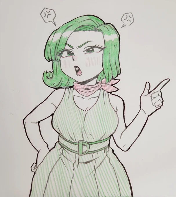 This is the full image of the hand drawing I drew last time! When you're not good at drawing, there's nothing better than doodling! Thank you for watching! 