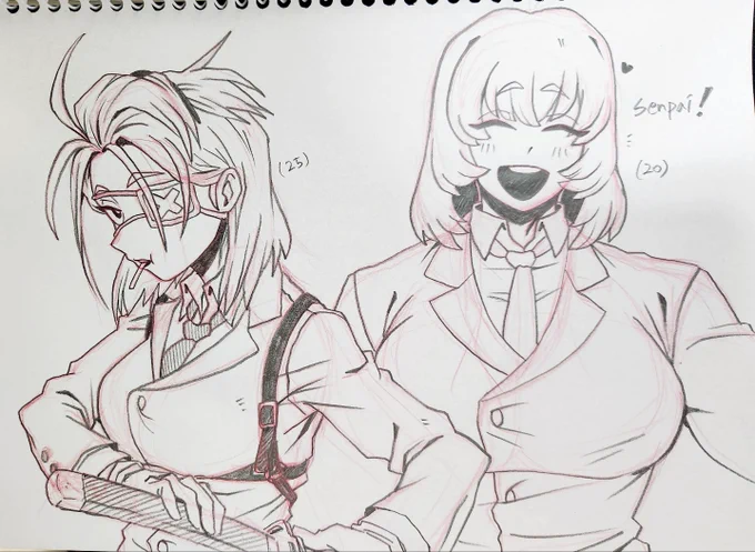 This is the full image of the hand drawing I drew last time! When you're not good at drawing, there's nothing better than doodling! Thank you for watching! 