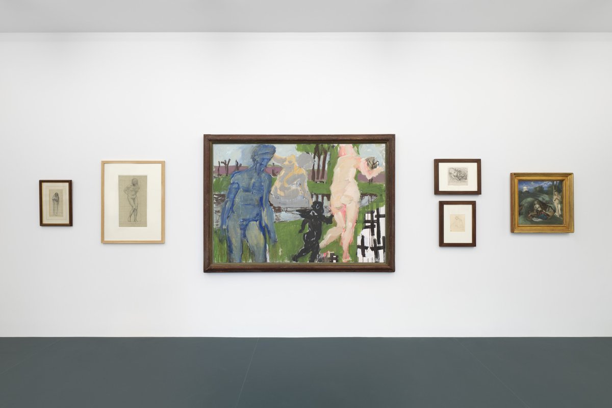 OculaArt's tweet photo. Michael Werner launches its Beverly Hills L.A. space with a show by Markus Lüpertz and Pierre Puvis de Chavannes that's in a league of its own. @griffinjonathan reviews: https://t.co/EVZKBRGpGf https://t.co/JLdvQ8Wgxs