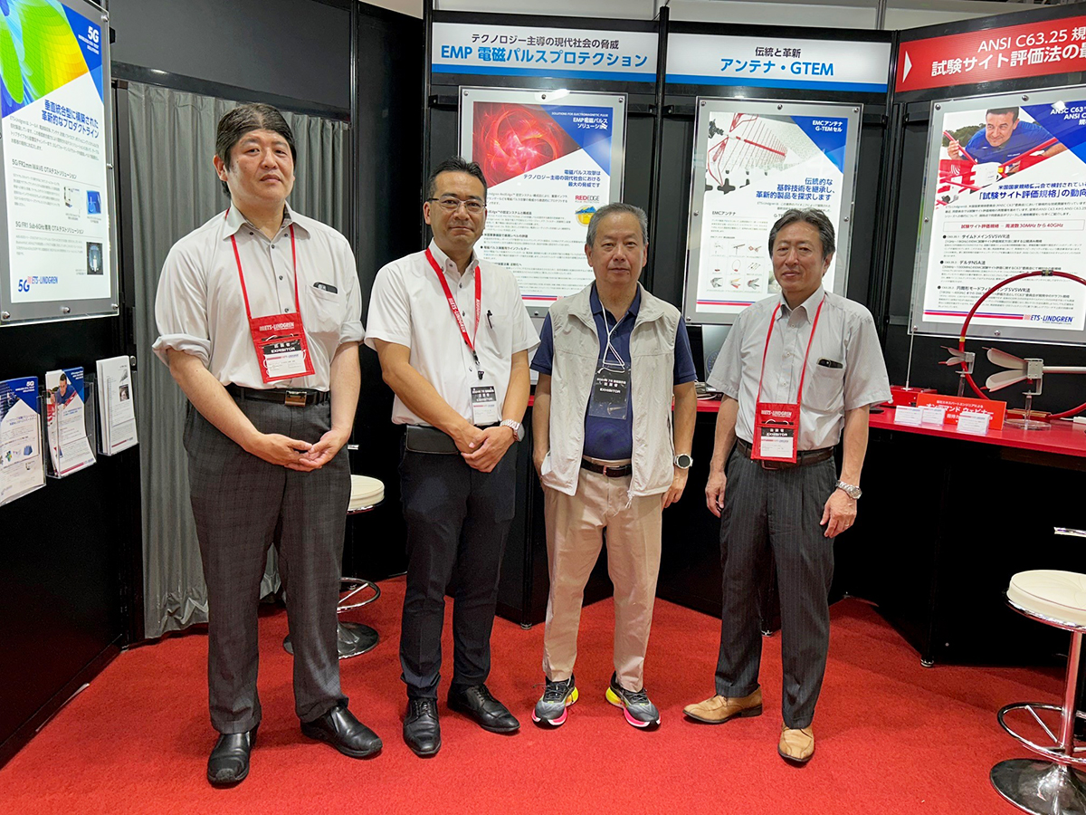 ETSLindgren's tweet image. #TechnoFrontier2024 • Tokyo, Japan 🇯🇵

Our 🌏 Experts are in Booth 2E-16 at TECHNO-FRONTIER 2024 through Fri, Jul 26, showcasing our cutting-edge technology—collaborate with them to find your custom #EMC Solution! 🤝

✳️ Visit our website to learn more: bit.ly/3ucwX1w