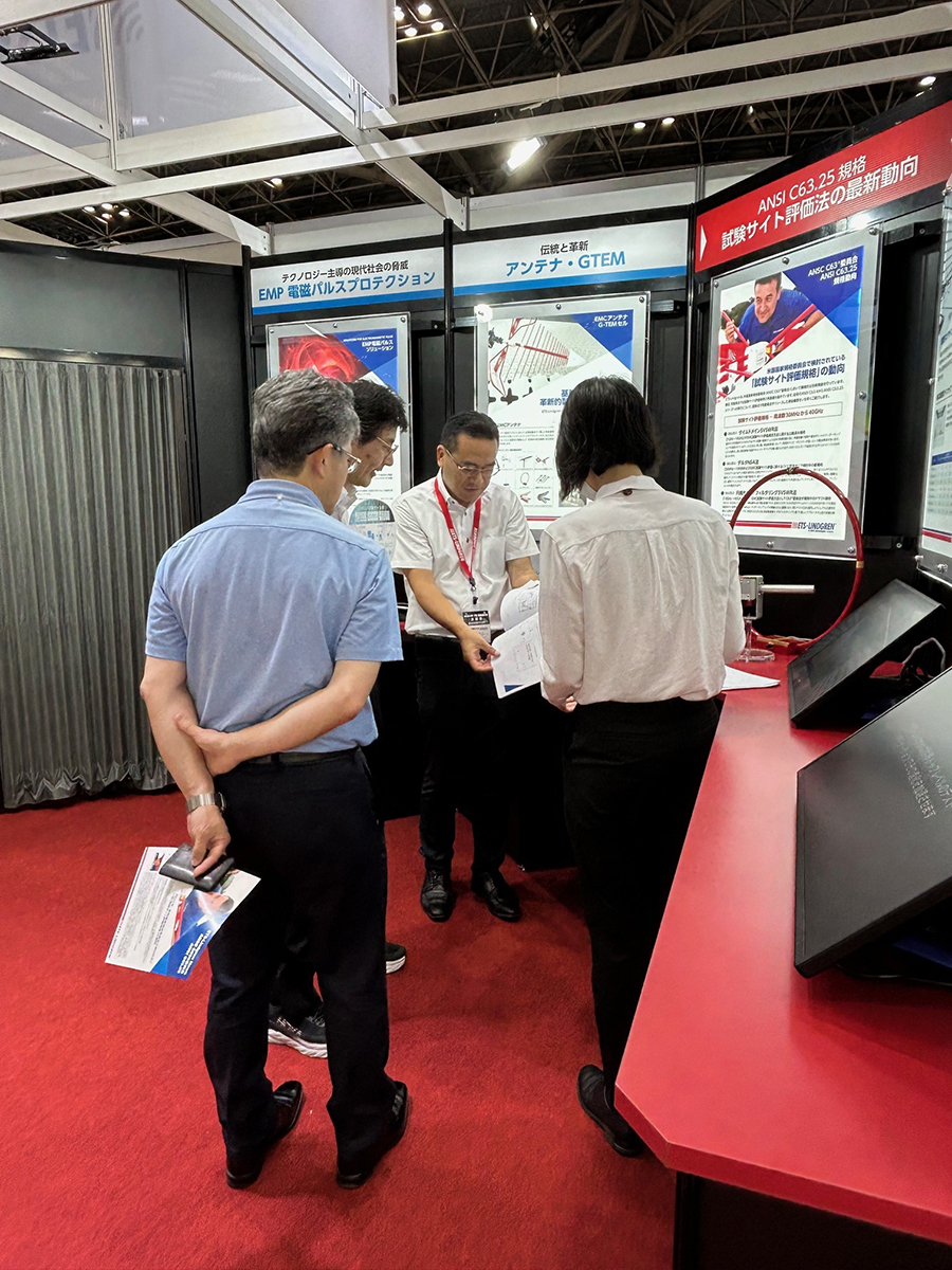 ETSLindgren's tweet image. #TechnoFrontier2024 • Tokyo, Japan 🇯🇵

Our 🌏 Experts are in Booth 2E-16 at TECHNO-FRONTIER 2024 through Fri, Jul 26, showcasing our cutting-edge technology—collaborate with them to find your custom #EMC Solution! 🤝

✳️ Visit our website to learn more: bit.ly/3ucwX1w