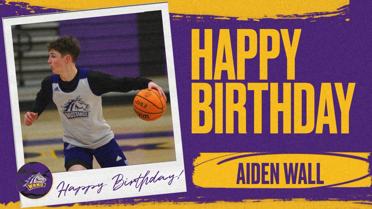 Happy Birthday to our guy Aiden 🥳🎉

#RareBreed #WNMU