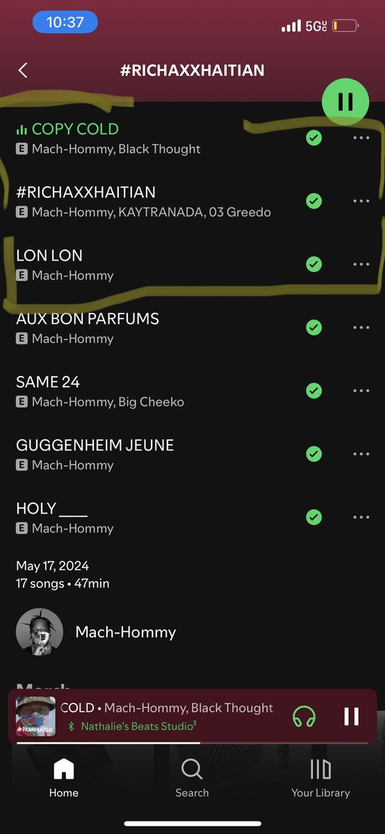 This 3 track run on Mach-Hommy’s latest project really be activating me for the day. So fucking good