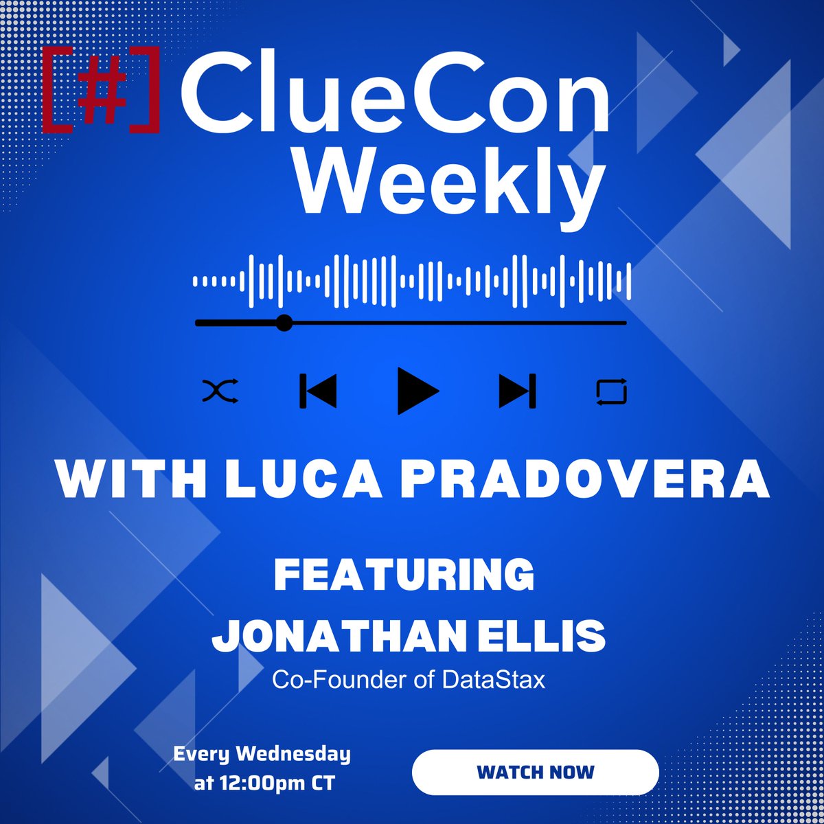 freeswitch's tweet image. Jonathan Ellis is back!✨
Dive into the world of vectorizing large databases with our co-host, Jon Grey.
Don&apos;t miss out on this look into the future of database technology! 🔍

Tune in now!👉 youtu.be/y-bPi5VBmVA
#DataStax #ApacheKassandra #VectorSearch #OpenSource #ClueCon