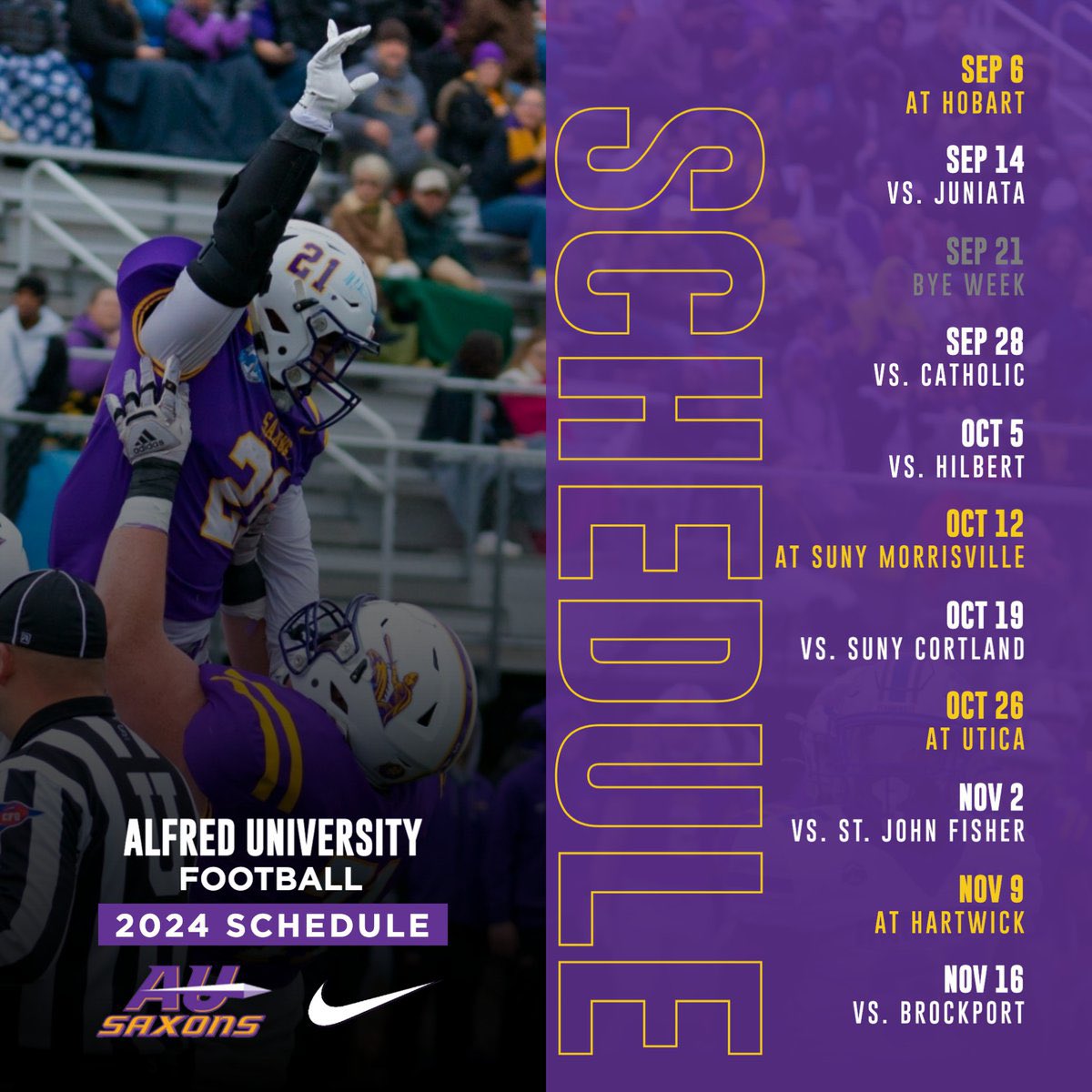 Thanks for the invite coach!! <a href="/CoachOlasupo/">Coach Mo</a> <a href="/AUSaxonFootball/">Alfred U Football</a> <a href="/douglassfb1891/">Douglass Trojan Football</a> <a href="/YoungAYouthO/">Young Achievers Youth Org.</a>