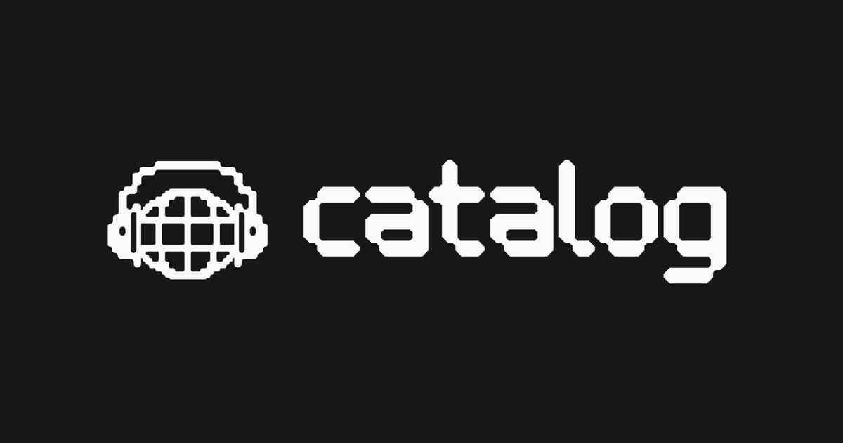 Announcing a brand new Catalog ♫

We're launching a music space for all of us very soon. We have a lot to catch you up on 🔮