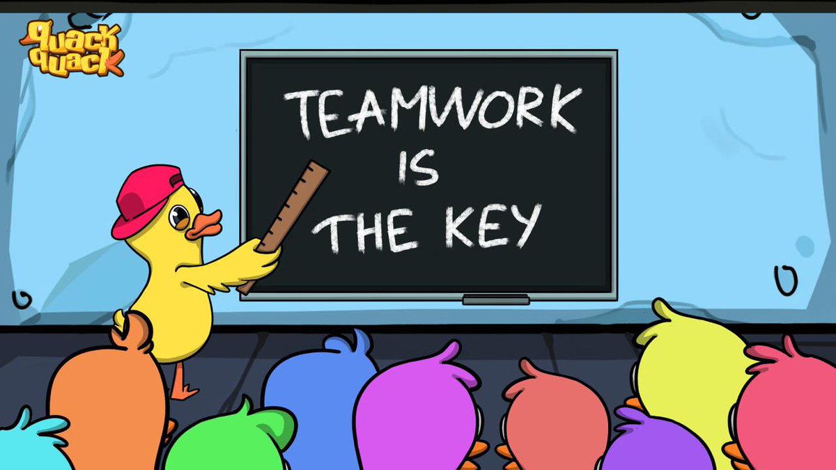 TEAMWORK IS THE KEY! 🔑 Unite and Thrive Together! 

💎 Guild Master: Use contributed eggs wisely to upgrade the Guild and recruit more Quacks to make the Guild stronger!

🦆 Members: Contribute eggs to level up the Guild and enjoy more egg boosts to earn greater airdrop rewards.