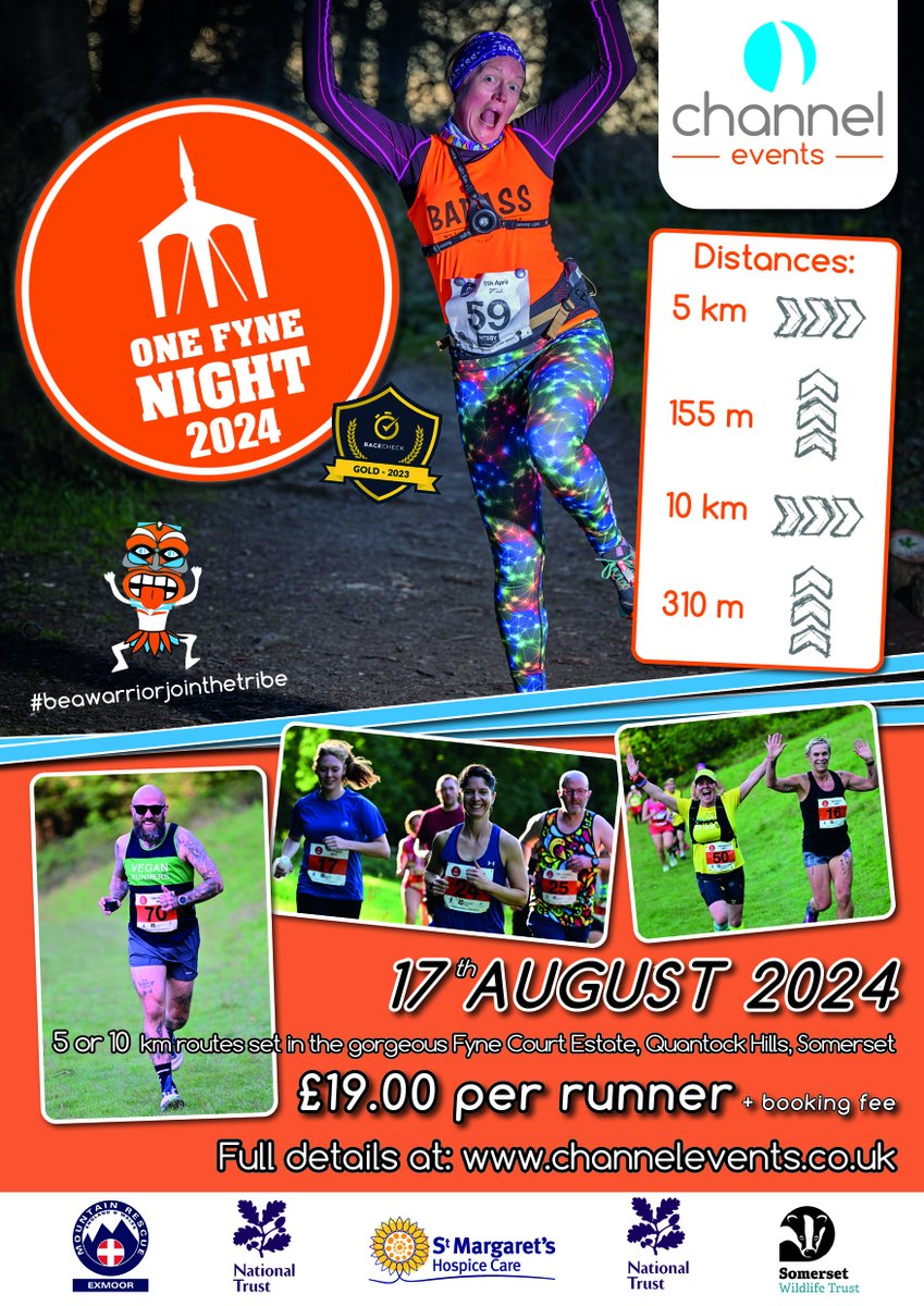 Channel Events (@channeleventsuk) on Twitter photo It's always tough keeping your training going throughout the school holidays, but here's one event that you can do with the kids in tow!
Our <a href="/racecheck/">racecheck.com</a> GOLD awarded One Fyne Night is a fabulous trail run around a gorgeous <a href="/nationaltrust/">National Trust</a> property ๐๐๐
channelevents.co.uk/one-fyne-night/ It's always tough keeping your training going throughout the school holidays, but here's one event that you can do with the kids in tow!
Our <a href="/racecheck/">racecheck.com</a> GOLD awarded One Fyne Night is a fabulous trail run around a gorgeous <a href="/nationaltrust/">National Trust</a> property ๐๐๐
channelevents.co.uk/one-fyne-night/