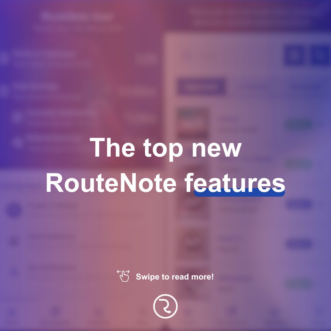 routenote's tweet image. If you&apos;ve been paying attention to our social media pages or email newsletters lately, you may have noticed we&apos;ve been super busy releasing new products and features over the last couple of months. Here&apos;s a little recap of some of the highlights ICYMI.

#routenote #pushfm @fmPUSH