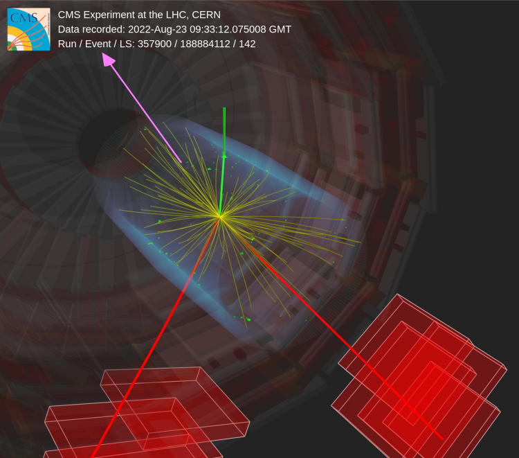 CMSExperiment's tweet photo. Meet the heavyweight champions of the world of fundamental forces: the W and Z bosons! 🧐 But how often are they produced? At #ICHEP2024, CMS presents a study on their production at the staggering energy of 13.6 TeV 💫
Read the briefing here: https://t.co/TYl25xjWVd @CERN https://t.co/b1eiJ5q2iY