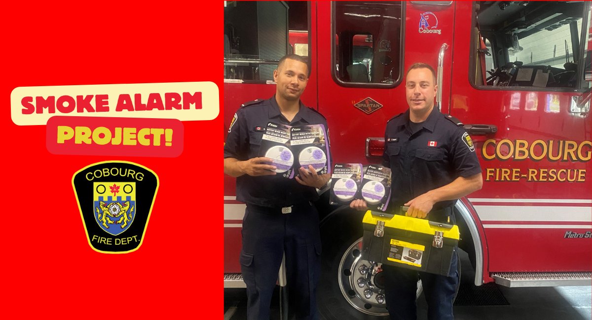 FIRE: Firefighters are out in the community, sharing lifesaving fire safety tips! 
They're emphasizing the importance of working smoke &amp; CO alarms &amp; the need for effective home escape plans. 
Ensuring your alarms are functional &amp; having a well-practiced escape plan can save lives