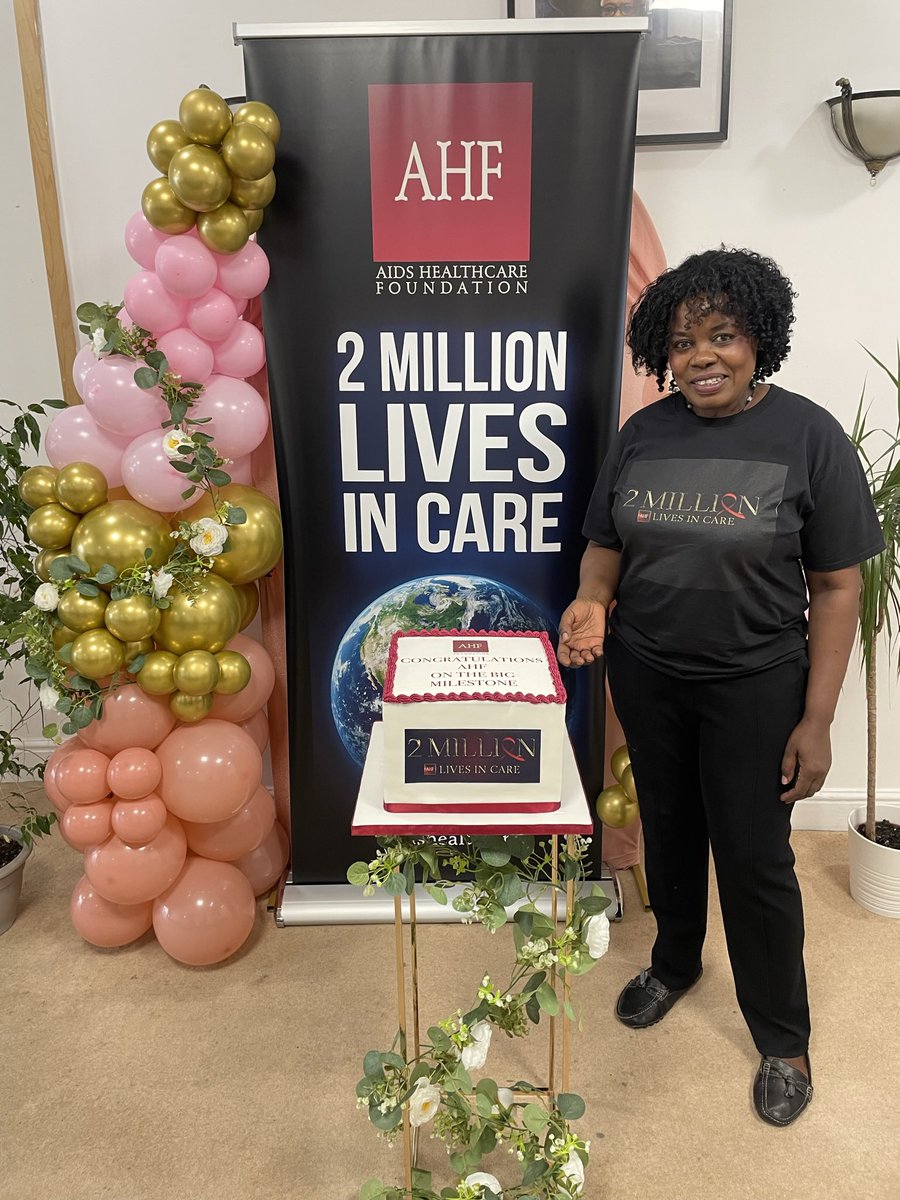 Congratulations to <a href="/aidshealthUK/">AHF UK</a> on reaching 2 million lives in care 👏