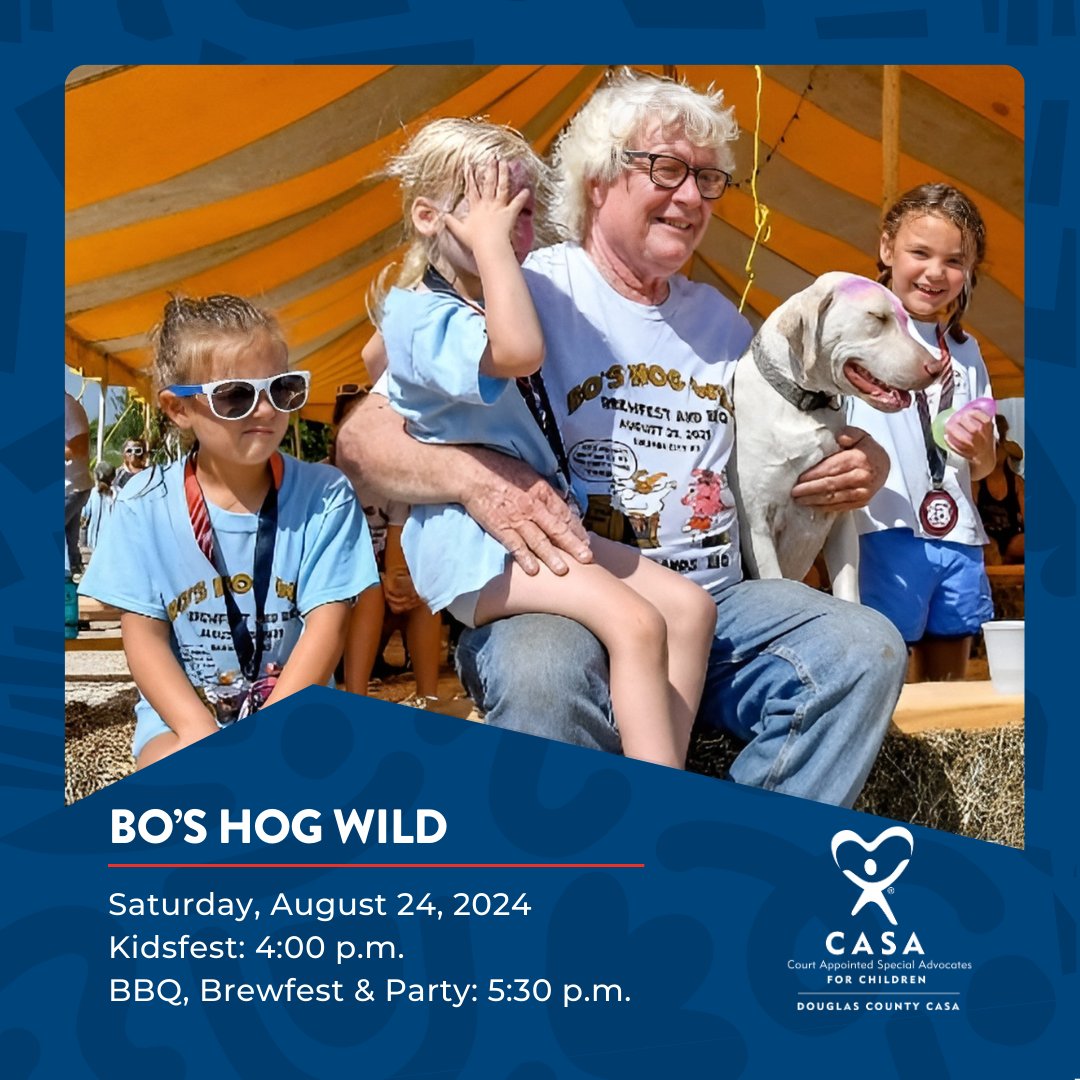 We’re thrilled to be a part of the 37th Annual Bo's Hog Wild Kidsfest, BBQ, Brewfest &amp; Family Party! Join the fun on Bo's farm on August 24th for live music, local beer, delicious food, and outdoor fun — all while supporting great causes! loom.ly/5d8OyyQ