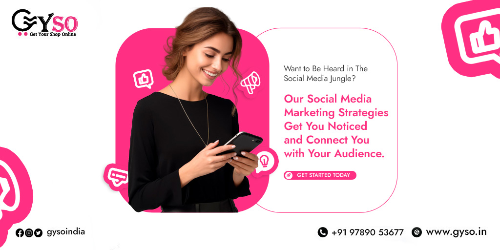 gysoindia's tweet photo. Ready to stand out in the social media jungle? Our Social Media Marketing Strategies at GYSO will help you get noticed and connect with your audience. Start today and see the difference!

WhatsApp: +91 9789053677
Visit us: https://t.co/x8DwKeUlO7

#GYSO  #SocialMediaMarketing https://t.co/ezHU54B1Dq