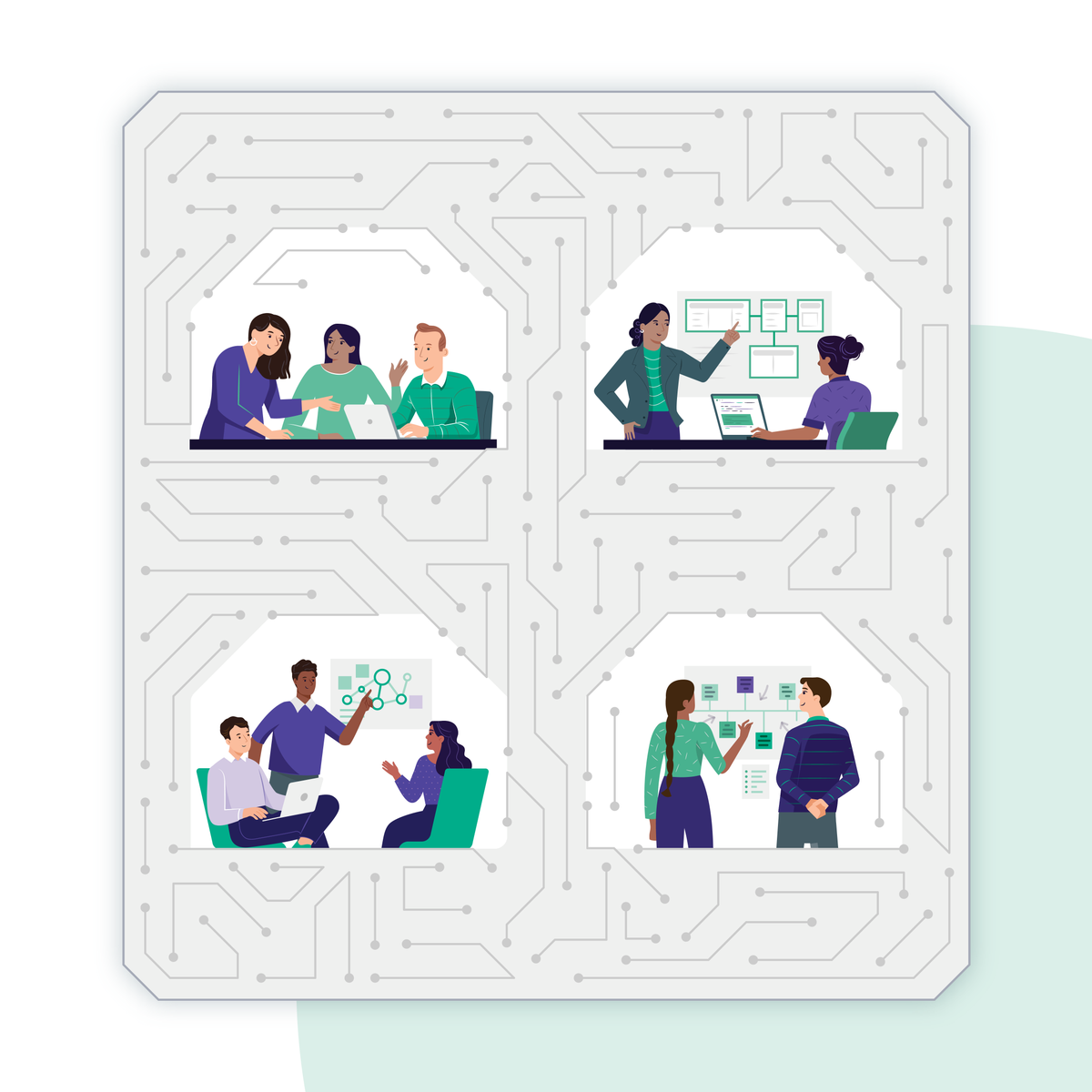 tremendo_us's tweet image. We recently worked with DISC at WestEd to develop a collection of print and digital assets designed to explain their many services at a high level. Assets include a diagram which is featured on their Services webpage. Great to see the work published online! 
#interactivedesign