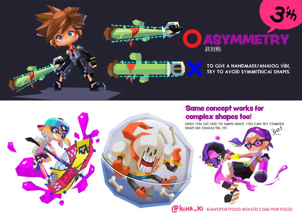 Finally have time to create the English version of my drawing steps using "Polygonal Lasso Tool". Might add more drawing notes/tips in the future