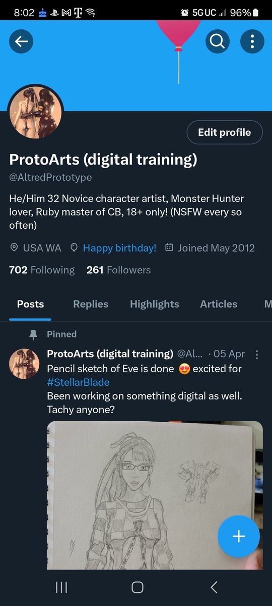 AltredPrototype's tweet image. Ballon day :D