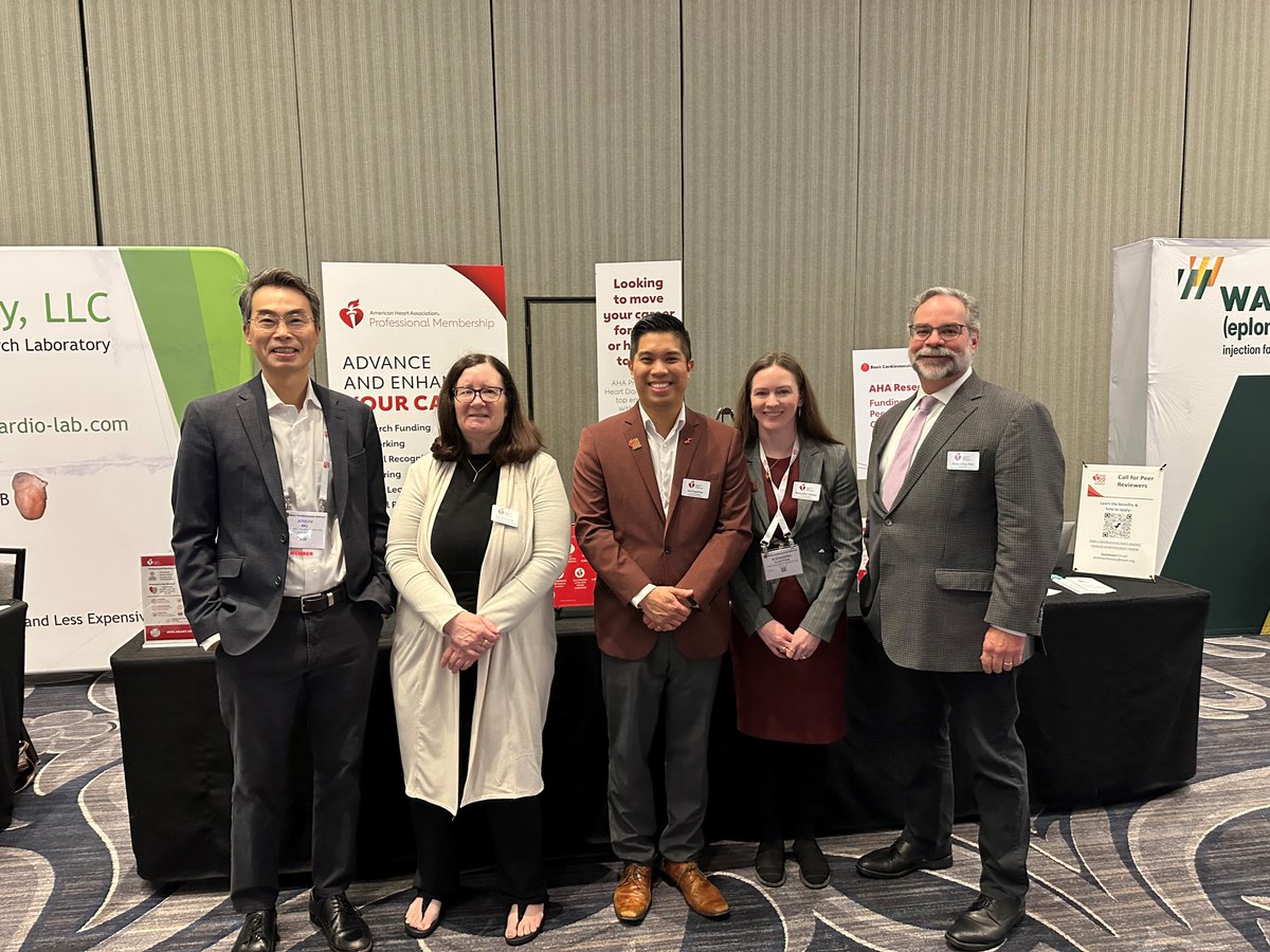 Exciting <a href="/American_Heart/">American Heart Association</a> #BCVS2024 meeting in Chicago (July 22-25). Glad to see many trainees and alumni across the country &amp; globe at our <a href="/StanfordCVI/">Stanford CVI</a> dinner event.  
<a href="/AHAScience/">AHA Science</a> <a href="/BCVSearlyCareer/">Basic Cardiovascular Sciences (BCVS) Early Career</a> <a href="/Nazish_Sayed/">Nazish Sayed MD, MS, PhD</a> <a href="/SeanM_Wu/">Sean M Wu, MD PhD</a> <a href="/AHAMeetings/">AHAMeetings</a> <a href="/JonPHeart/">Jon Pagtakhan</a> <a href="/arianneinthelab/">Arianne Caudal</a> <a href="/StanfordDeptMed/">Stanford Department of Medicine</a>
