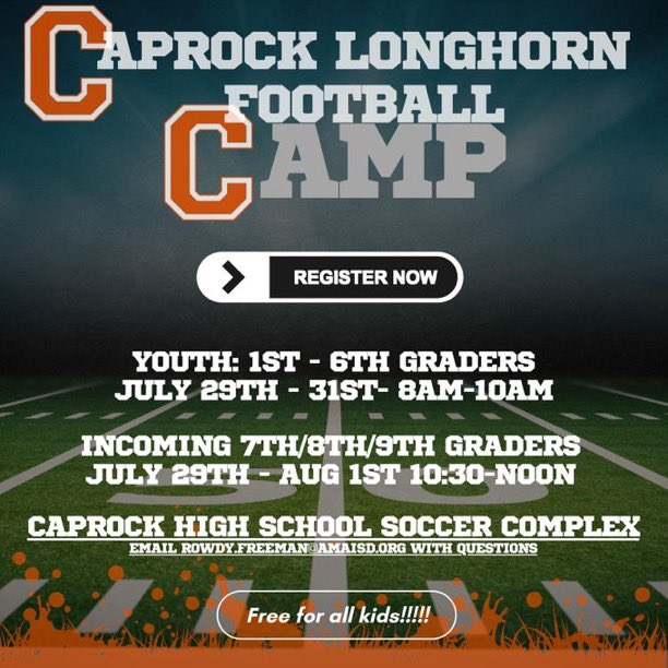 Caprock HS Football tweet media