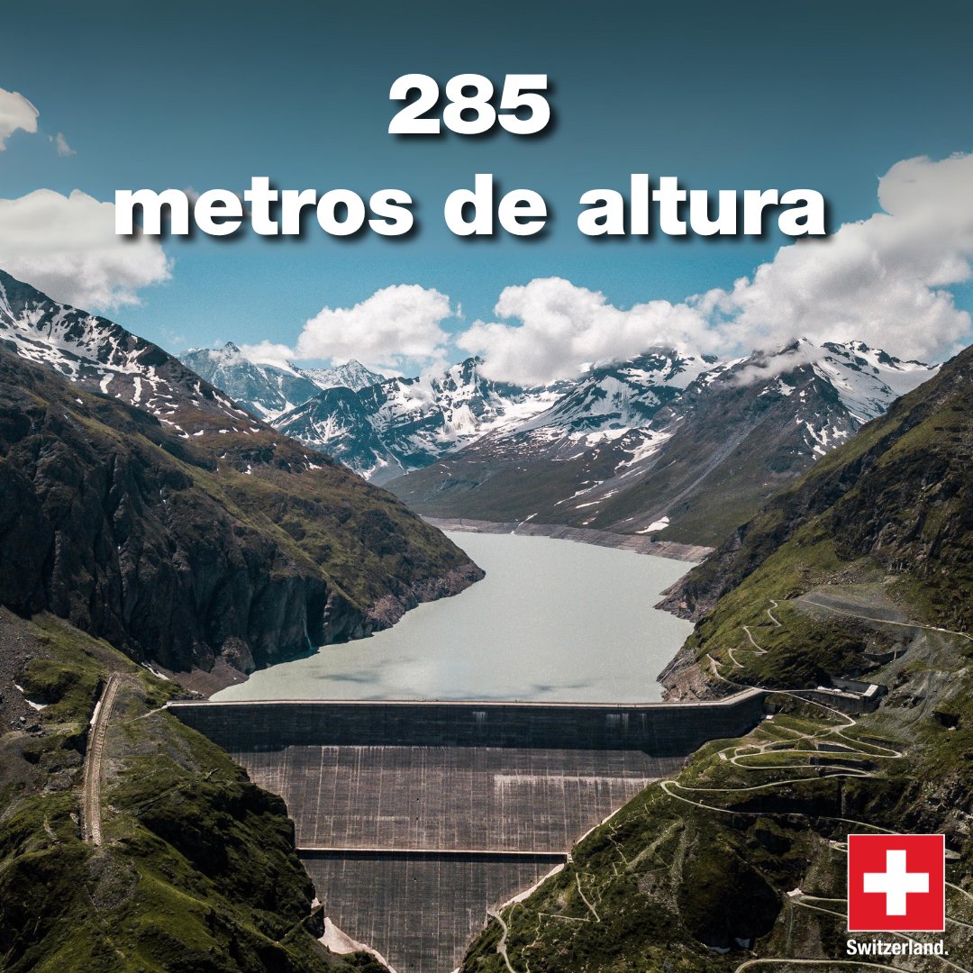 SuizaChile's tweet photo. 🤯 ¿Sabías? La Grande Dixence, en Suiza, es la presa de gravedad más alta del mundo. 
🏔️ Con 15 millones de toneladas, ¡pesa más que la Gran Pirámide de Giza! 
 #ingeniería #récords #Suiza #GrandeDixence https://t.co/wLIaEMthX5
