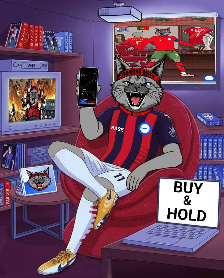 Abbeysquare18's tweet photo. The only rules of engagement are BUY&amp;HODL $KITTY
@KittyRoWagmi
#BasedRoaringKitty

Check out KITTY/WETH on DEX Screener! https://t.co/uZm7tQaDIw https://t.co/SsMGRgDZXD